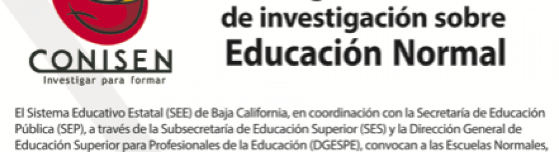 Tercer Congreso Nacional de Investigación sobre Educación Normal (CONISEN 2019)